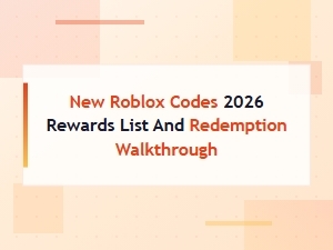 New Roblox Codes 2026: Rewards List and Redemption Walkthrough Guide