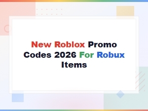 New Roblox Promo Codes 2026: Get Free Robux & Exclusive Items