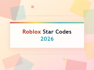 Roblox Star Codes 2026 - All Active Promo Codes List