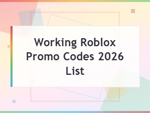 Working Roblox Promo Codes 2026 List – Roblox Star Codes & Free Rewards